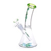 ALEAF GLASS 8" THE ESSENTIAL BENT NECK BEAKER WATER PIPE with CARRYING CASE - AL6230 (35597) | ASSORTED COLORS (MSRP $29.00)