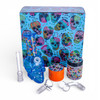 SKULL ESSENTIAL KIT WATERPIPE DIFFERENT DESIGN - OT5538 (35612) | ASSORTED COLORS (MSRP $12.00)