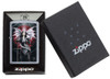 ZIPPO LIGHTER - ANNE STOKES DRAGON WARRIOR DESIGN STREET CHROME - 49096 (MSPR: $25.95)