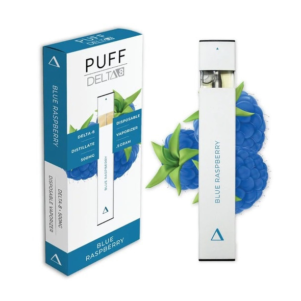 PUFF DELTA 8 DISPOSABLE 500MG | SINGLE PACK (MSRP $29.99each)