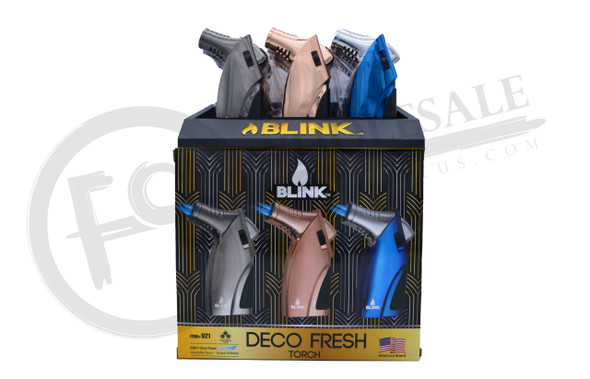 BLINK DECO FRESH - TRIPLE FLAME TORCH (921) | DISPLAY OF 12 (MSRP $20.00each)