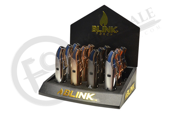 BLINK DECO GLOSSY - SINGLE FLAME TORCH (926) | DISPLAY OF 12 (MSRP $15.00each)
