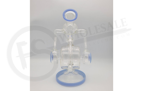 WATER PIPE CENTER SPIRAL AND DOT (MSRP $120.00)