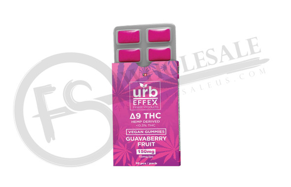 URB - DELTA 9 THC GUMMIES 100MG 10PACK BLISTER PACK | SINGLE (MSRP: $)