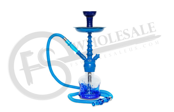 AMIRA - 16" BLIZZARD 1 HOSE HOOKAH - MG2005 (MSRP $)