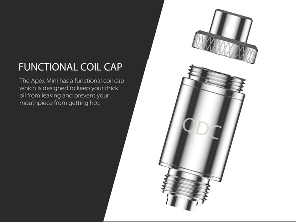YOCAN APEX MINI QDC REPLACEMENT COIL | DISPLAY OF 5 (MSRP $12.00)