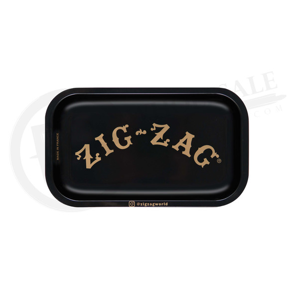 ZIG ZAG - SMALL BLACK ROLLING TRAY | SINGLE (MSRP $)
