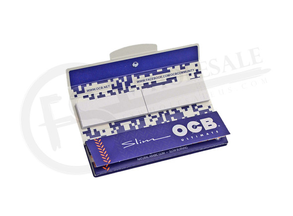 OCB - ULTIMATE ROLLING PAPERS + FILTERS - SLIM 32CT | DISPLAY OF 32 (MSRP $5.00each)