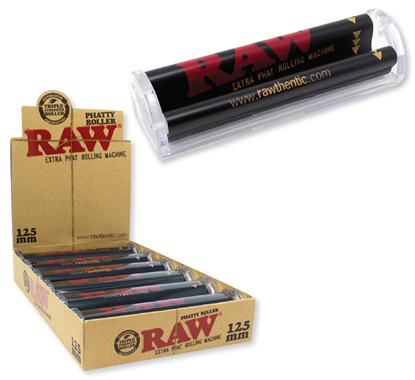 RAW® - ROLLING MACHINE PHATTY ROLLR 125mm | DISPLAY OF 6 (MSRP $10.00each)