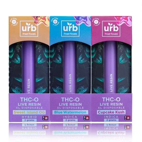 URB - LIVE RESIN THC-O DISPOSABLE 2GRAMS | SINGLE (MSRP $)