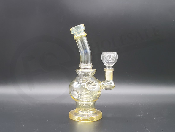 7" GLASS WATER PIPE (16770) | ASSORTED COLORS (MSRP $22.00)