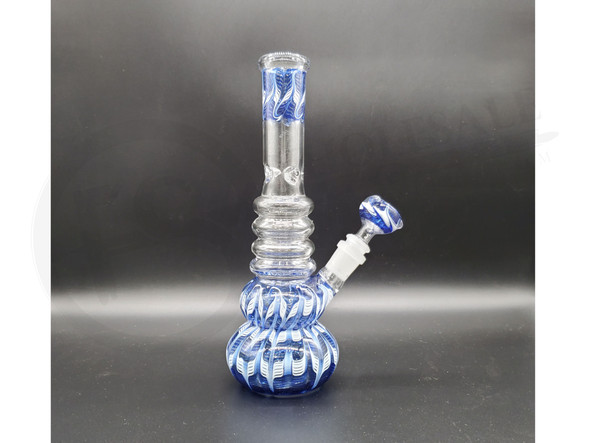 10" GLASS WATER PIPE (16768) | ASSORTED COLORS (MSRP $25.00)