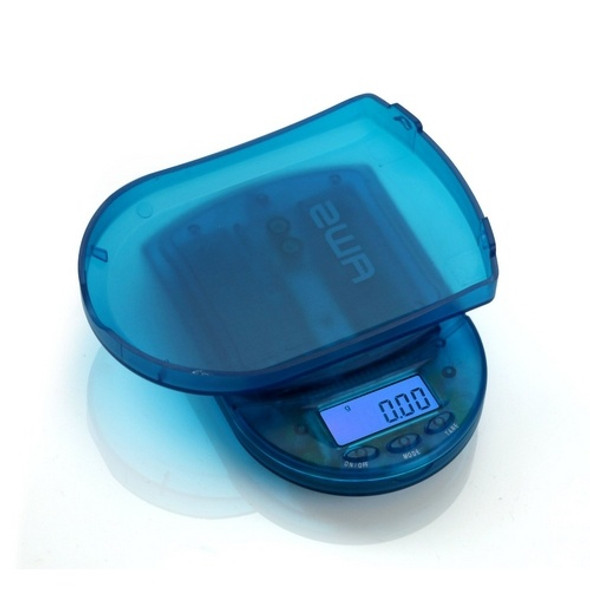 AMERICAN WEIGH SCALES, BCM-650-CL BLU - DIGITAL POCKET SCALE 650g x 0.1g