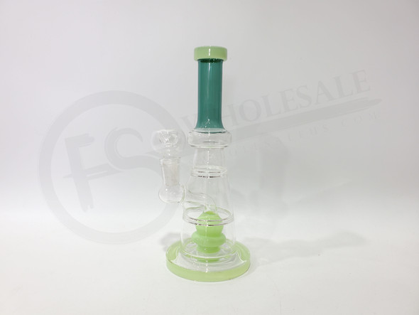 8" GLASS WATER PIPE (17616) | ASSORTED COLORS (MSRP $25.00)