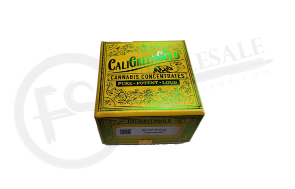 CALI GREEN GOLD by HERBAN BUD - THC-A DIAMONDS 1G | SINGLE (MSRP $49.99)