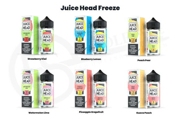 JUICE HEAD - FREEZE E-LIQUID 100ml (MSRP $26.00)