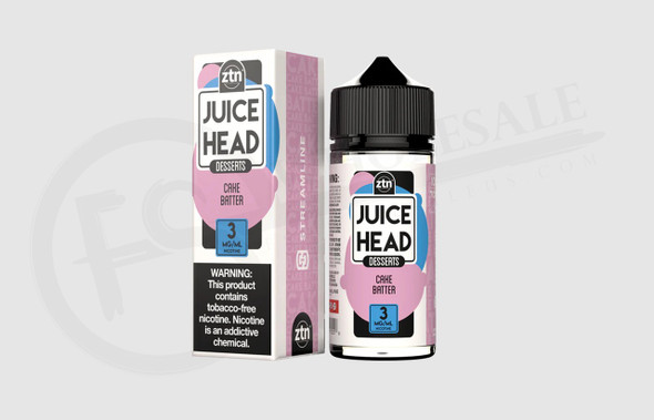 JUICE HEAD - DESSERTS SYNTHETIC NICOTINE E-LIQUID 100ml (MSRP $29.99)