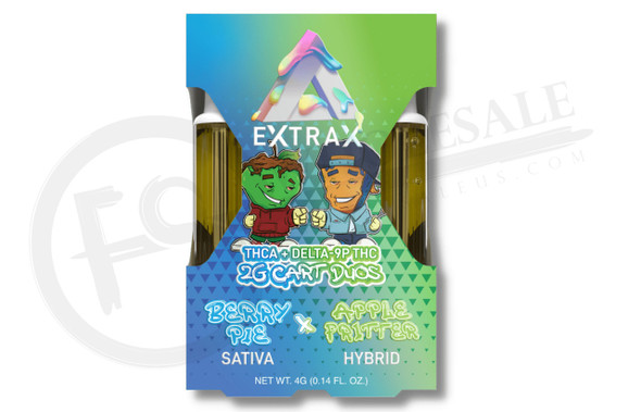 EXTRAX - THC-A + DELTA 9P THC LIVE RESIN 2 GRAM CART DUOS | SINGLE (MSRP $)