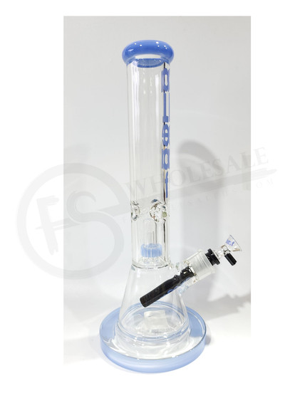 14" ALEAF 9MM BEAKER with SHOWERHEAD PERC - 20753 | ASSORTED COLORS (MSRP $100.00)