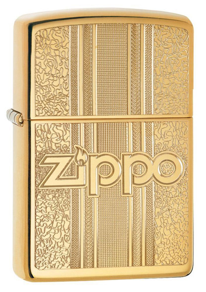 ZIPPO LIGHTER - ZIPPO & PATTERN DESIGN - 29677 (MSRP $32.95)