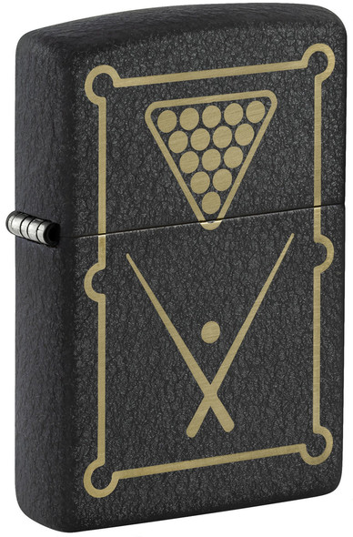 ZIPPO LIGHTER - BILLIARDS DESIGN - 48672 (MSRP $27.95)