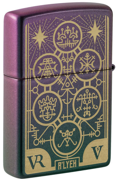 ZIPPO LIGHTER - EVIL DESIGN - 48671 (MSRP $33.95)