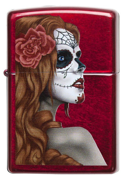 ZIPPO LIGHTER - DAY OF THE DEAD: GIRL - 28830 (MSRP $31.95)