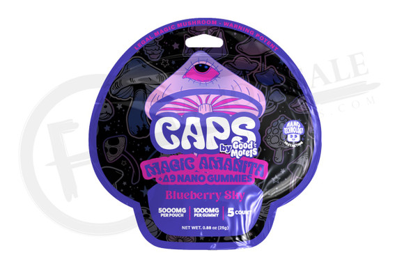 CAPS MAGIC AMANITA + D9 NANO GUMMIES 5000MG | SINGLE PACK (MSRP $25.00)