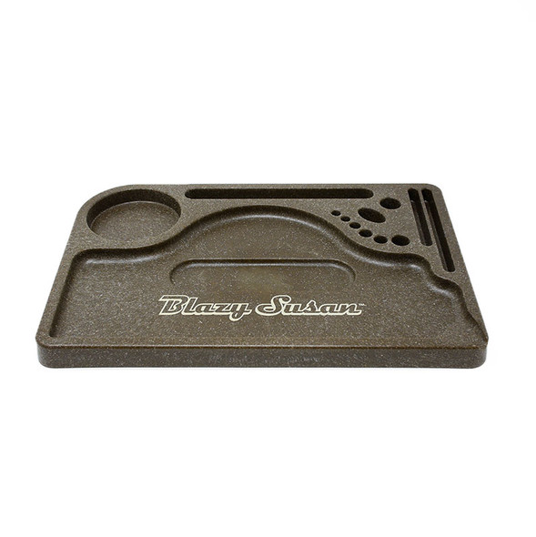 BLAZY SUSAN - HEMP PLASTIC ROLLING TRAY | SINGLE (MSRP $)