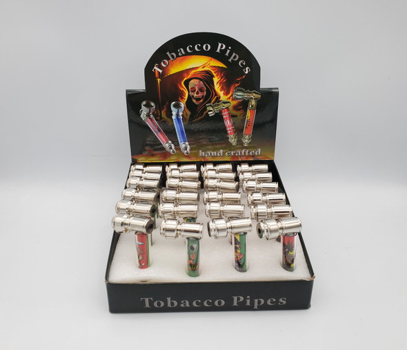 TOBACCO METAL PIPES - RICKY AND MORTY DESIGN (23625) | SINGLE (MSRP $)