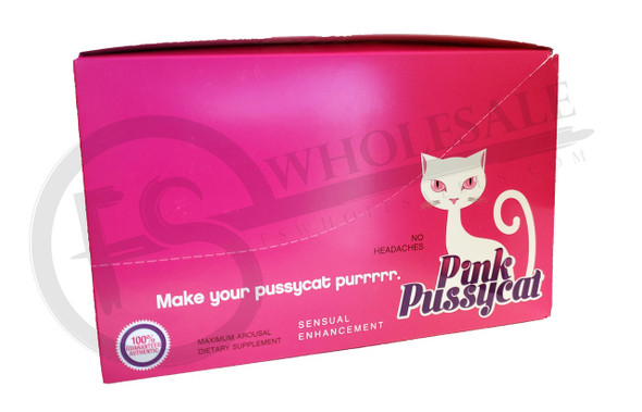 PINK PUSSYCAT SENSUAL ENHANCEMENT 1 COUNT | DISPLAY OF 30 (MSRP $8.99each)