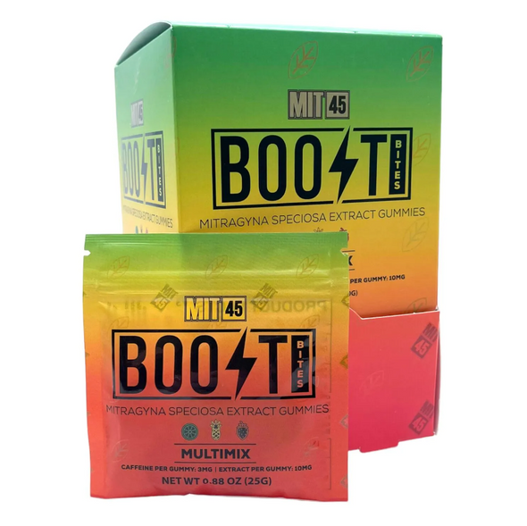 MIT 45 BOOST BITES KRATOM GUMMIES | DISPLAY OF 20 (MSRP $9.99each)