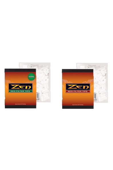 ZEN FILTER - MENTHOL SLIM FILTER REGULAR BAG OF 200 (MSRP $)