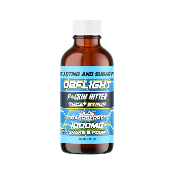 D8 FLIGHT - FUCKIN HITTER THCA + SYRUP 1000mg | SINGLE BOTTLE (MSRP $)