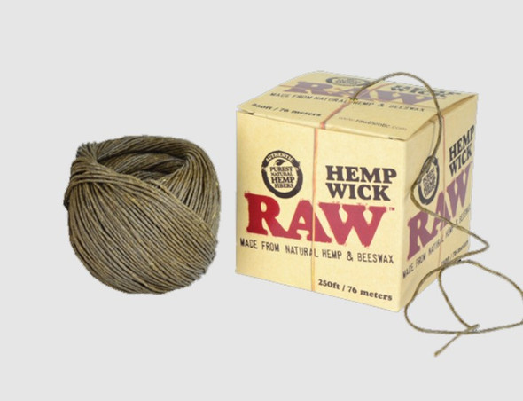 RAW® - HEMPWICK BALL 250FT EUROPEAN EDITION | SINGLE (MSRP $) RAW® - HEMPWICK BALL 250FT EUROPEAN EDITION | SINGLE (MSRP $)