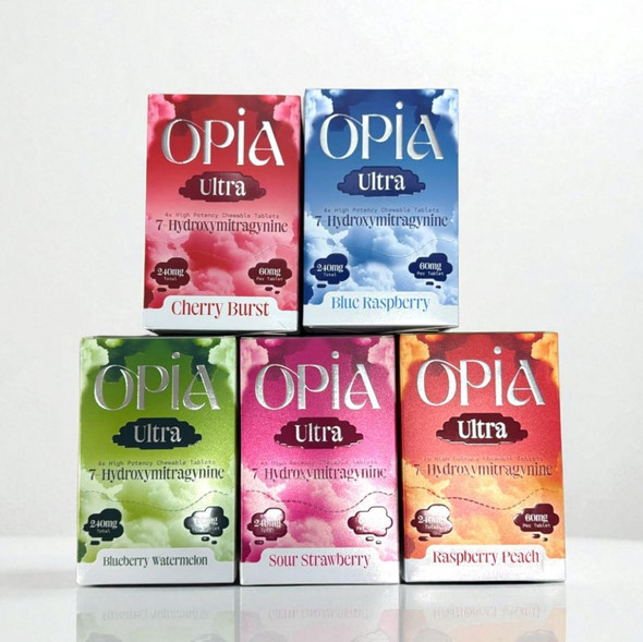 OPIA 7-HYDROXYMITRAGYNINE ULTRA KRATOM EXTRACT 60MG PER TABLET 4PK (TOTAL 240MG) | SINGLE (MSRP $)