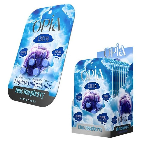 OPIA 7-HYDROXYMITRAGYNINE ULTRA KRATOM EXTRACT 60MG PER TABLET 4PK (TOTAL 240MG) | SINGLE (MSRP $)