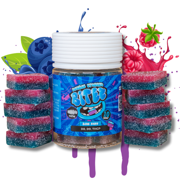 OCHO EXTRACTS x TRIP DRIP x SUGAR DOUBLE STACKED BITEZ 10000MG 10CT GUMMIES JAR | SINGLE (MSRP $)