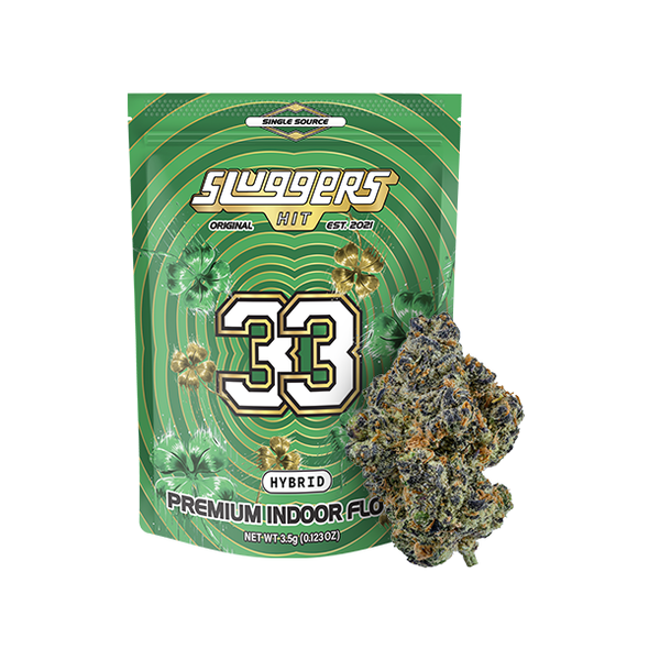 SLUGGERS HIT THC-A PREMIUM INDOOR FLOWER 3.5GRAM | SINGLE (MSRP $)