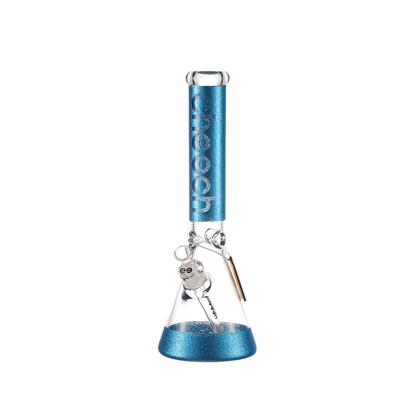 15" SPARKLE OF MY LIFE GLITTER BEAKER WATERPIPE - CH-135 | ASSORTED COLORS (MSRP $)