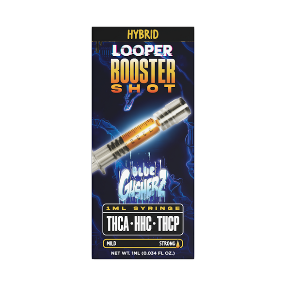 LOOPER BOOSTER SHOT THC-A + THC-P + HHC 1ml SYRINGE | DISPLAY OF 5 (MSRP $)