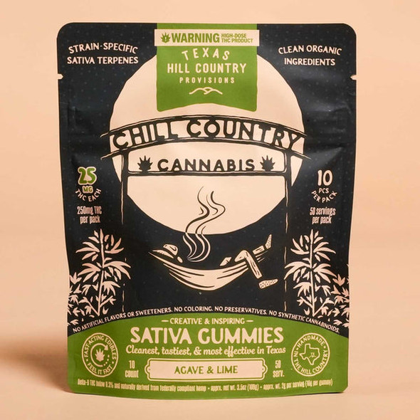 CHILL COUNTRY - FAST ACTING DELTA 9 GUMMIES 250MG THC PER PACK 10ct BAGS | SINGLE (MSRP $)