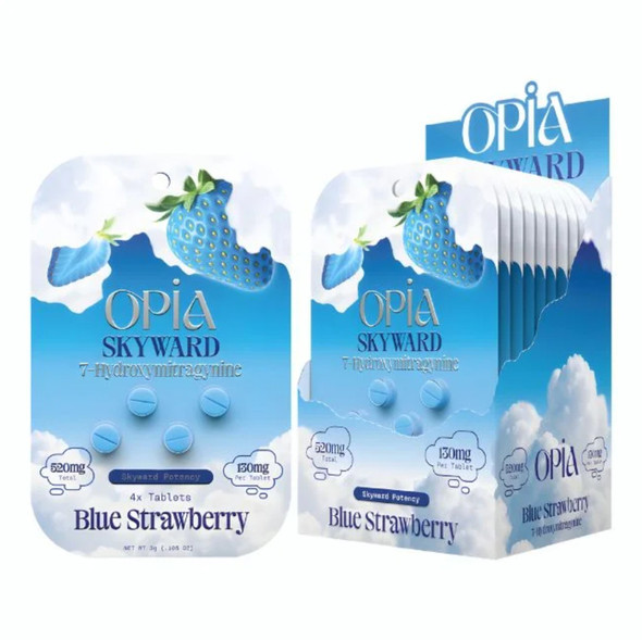 OPIA SKYWARD 7-HYDROXYMITRAGYNINE 130MG PER TABLET 4PK (TOTAL 520MG) | SINGLE (MSRP $)
