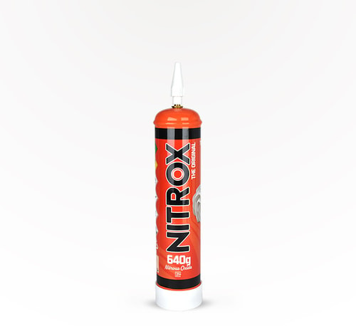 NITROX - NITROUS OXIDE FOR FOOD PURPOSES ONLY WHIPS CREAM CHARGERS 640G N20 1 LITRE TANK | DISPLAY OF 6 (MSRP $)