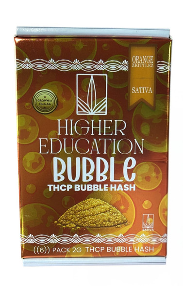 HIGHER EDUCATION BUBBLE THC-P BUBBLE HASH 2GM | SINGLE (MSRP $)