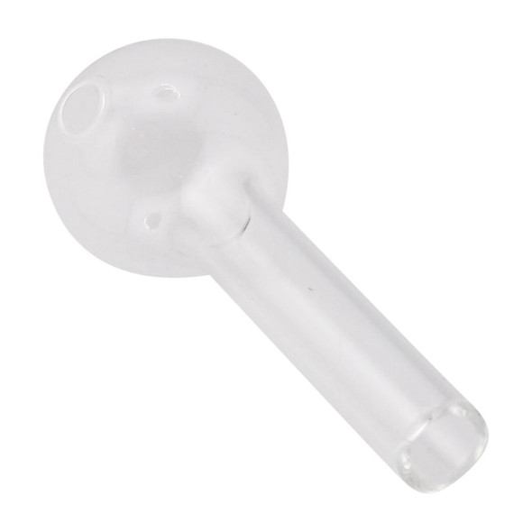 GLASS OIL BURNER 3" THICK - CLEAR (35496) | SINGLE (MSRP $)