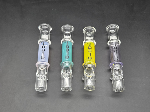 ALEAF - 4.75" GLASS HAND PIPE - ALHP6009 (35650) | ASSORTED COLORS (MSRP $25.00)