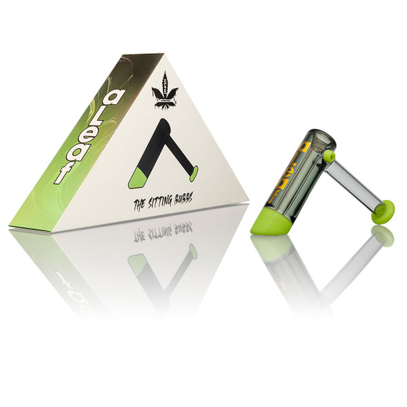 ALEAF GLASS - 5" THE SITTING BUBBS V2 BUBBLER - AL2072-V2 | ASSORTED COLORS (MSRP $25.00)