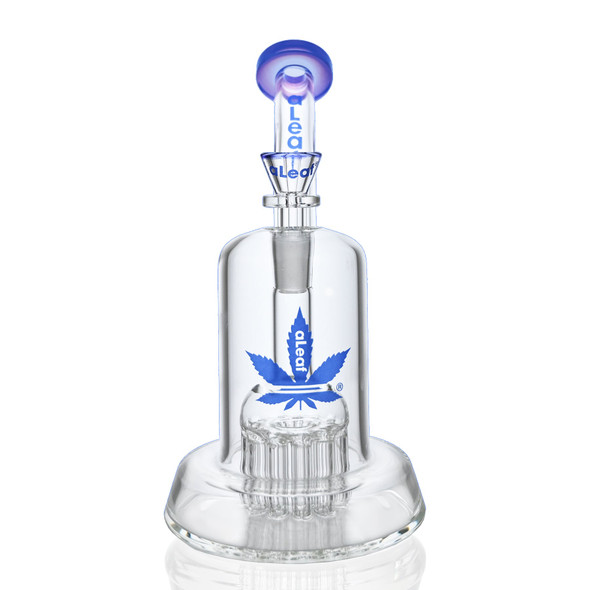 ALEAF GLASS - 8" COMPRESSED BEAKER TREE PERC WATERPIPE - AL6229 (35605) | ASSORTED COLORS (MSRP $120.00)