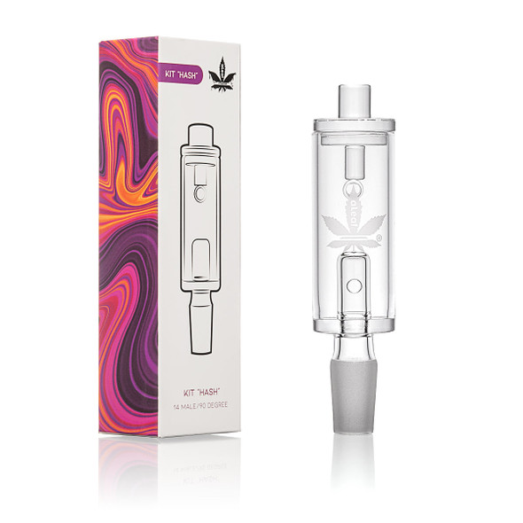 ALEAF KIT "HASH" QUARTZ HASH ADAPTER KIT 14 MALE / 90 DEGREES - ALD1051 (35568) | ASSORTED COLORS (MSRP $25.00)